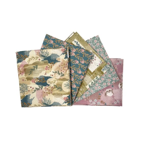 Vintage Haze Cotton Fat Quarters 5 Pack image number 1