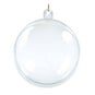 Fillable Baubles 8cm 4 Pack image number 5