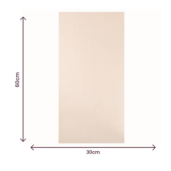 Poplar Plywood Sheet 3mm x 30cm x 60cm image number 3