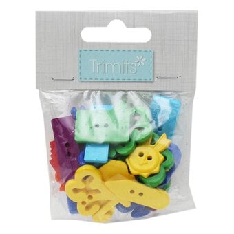 Trimits School Craft Buttons 20g image number 2