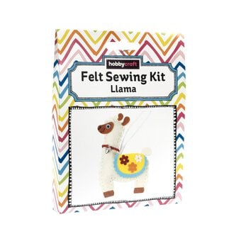 Llama Felt Sewing Kit