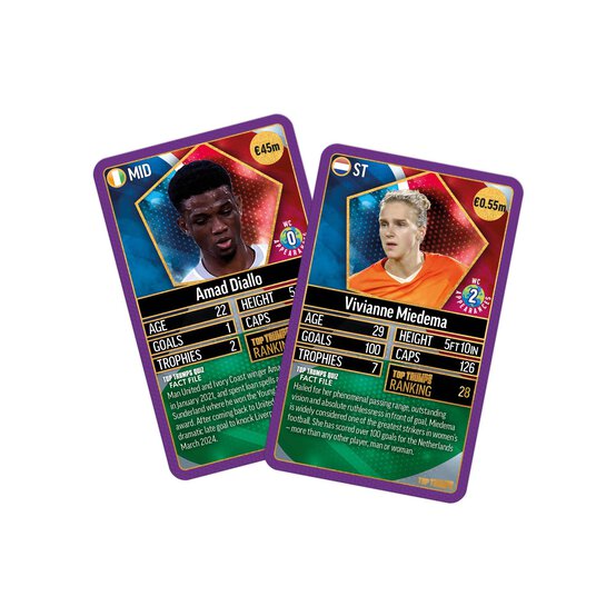 Top Trumps World Football Stars Top 200 Pack 4 image number 2