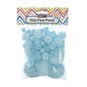 Light Blue Pom Poms 60 Pack image number 4