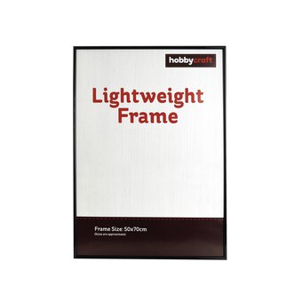 Black Lightweight Frame 50cm x 70cm