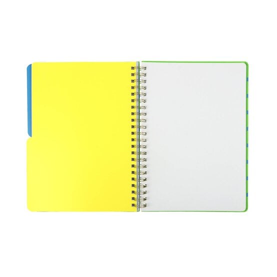 Green Stripe Project Notebook A4  image number 4