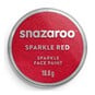 Snazaroo Red Sparkle Face Paint  image number 1