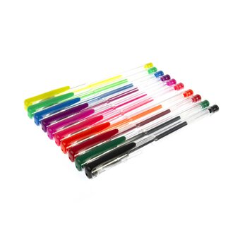 Vibrant Gel Pens 10 Pack image number 3