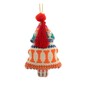 Hanging Tassel Tree Decoration 12cm  image number 2