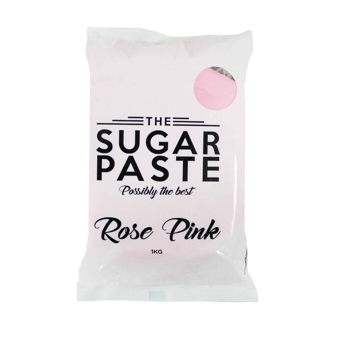 The Sugar Paste Rose Pink Sugarpaste 1kg image number 1
