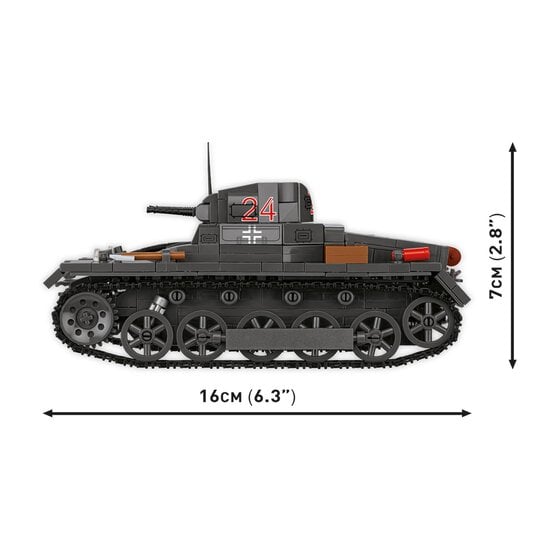COBI Panzer I Ausf.B Set 1:28 image number 4