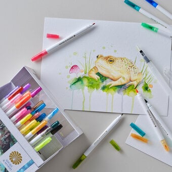 How to Draw with Watercolour Pens