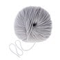 Knitcraft Pale Grey Picklechops DK Yarn 50g image number 3