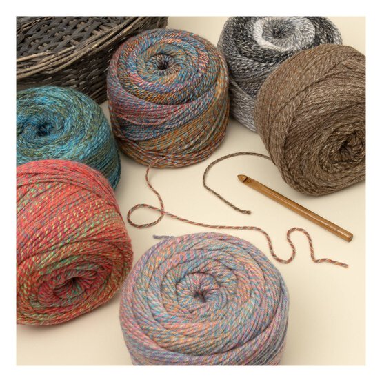 Knitcraft Neutral Fairy Go Round Aran Yarn 150g  image number 4