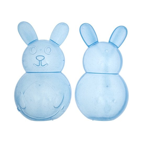 Large Blue Fillable Bunny image number 3