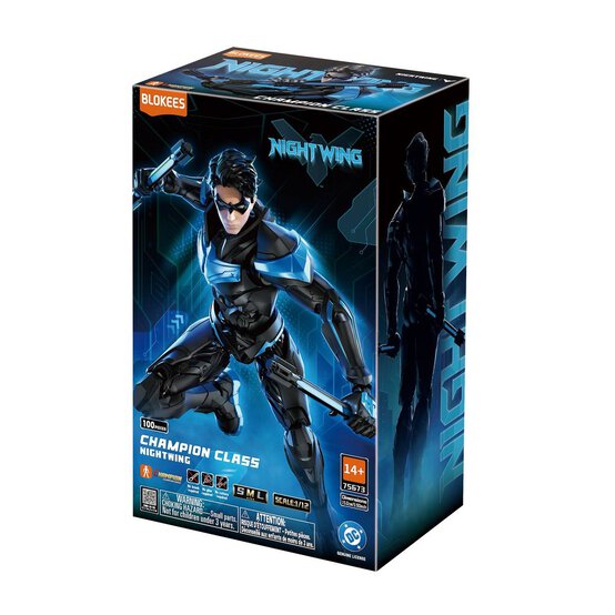 Blokees DC Champion Class 03 Nightwing Model Kit image number 1