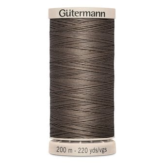 Gutermann Dark Cream Hand Quilting Thread 200m (1225)