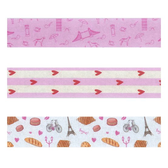 Bon Voyage Washi Tapes 2m 3 Pack  image number 3
