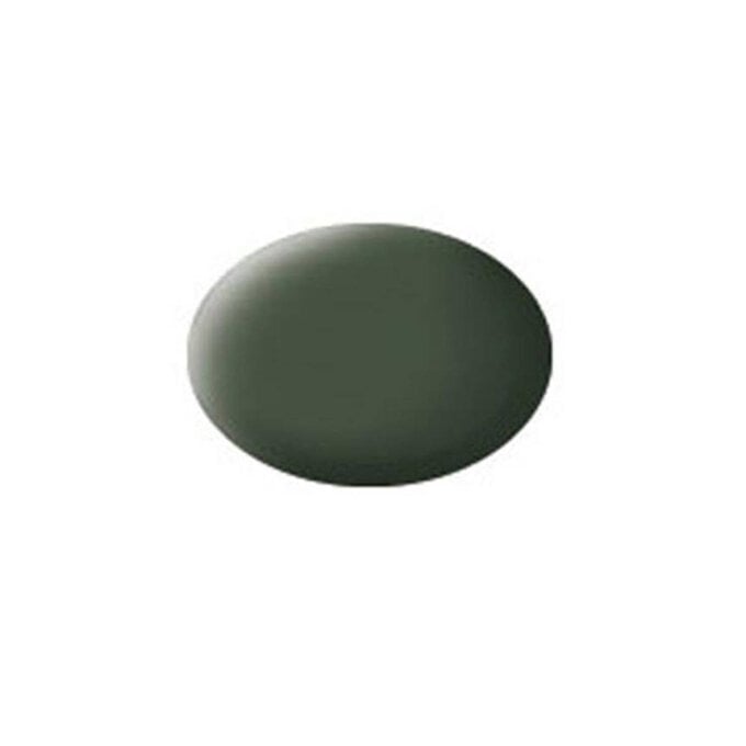 Revell Bronze Green Matt Aqua Colour Acrylic Paint 18ml (165) image number 1