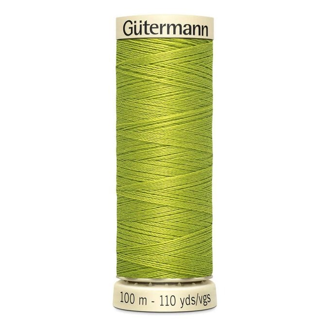 Gutermann Green Sew All Thread 100m (616) image number 1