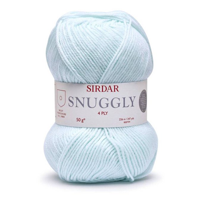 Sirdar Pearly Green Snuggly 4 Ply Yarn 50g image number 1