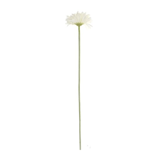 White Gerbera 52cm  image number 1