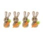 Felt Bunny and Carrot Embellishments 4 Pack image number 3