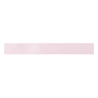 Trimits Light Pink Double-Faced Satin Ribbon by the Metre 15mm