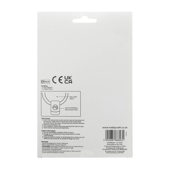 Standing Silver Number 1 Balloon 1m image number 5