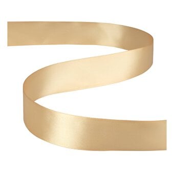 Gold Double-Faced Satin Ribbon 36mm x 5m