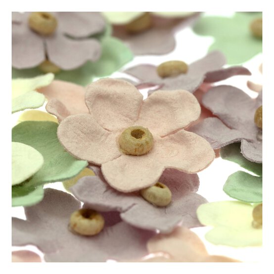 Handmade Fairy Garden Bead Flowers 60 Pack image number 3