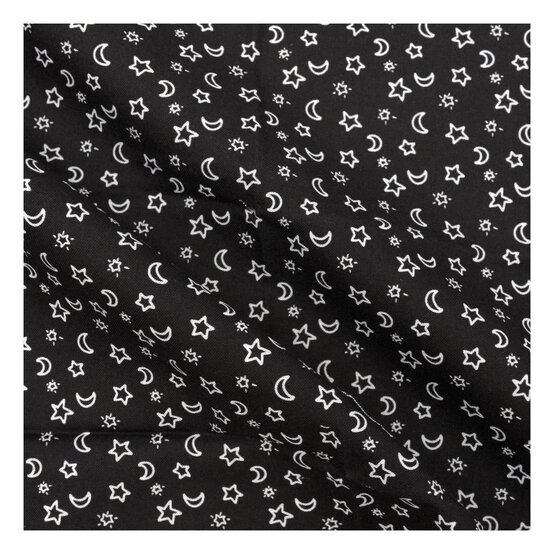 Black and White Halloween Fat Quarters 6 Pack image number 4