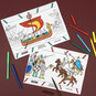 FREE Bayeux Tapestry Colouring Sheets image number 1