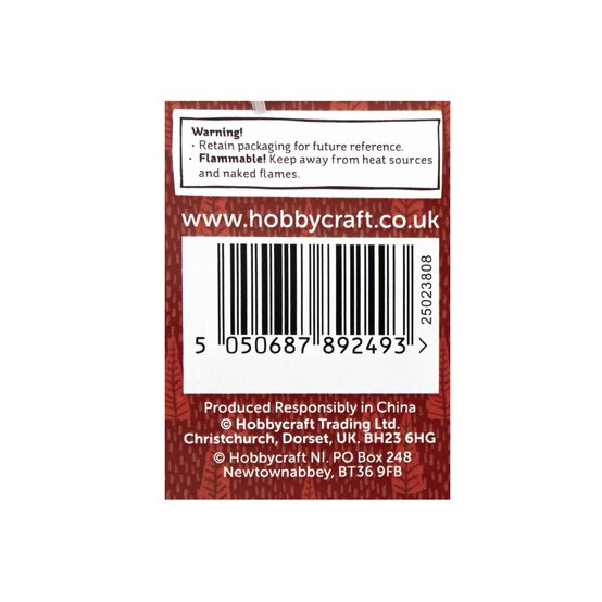 Cream Flower Clip 18cm image number 4