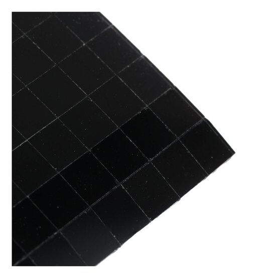 Black Mosaic Mirror Roll 1m image number 3