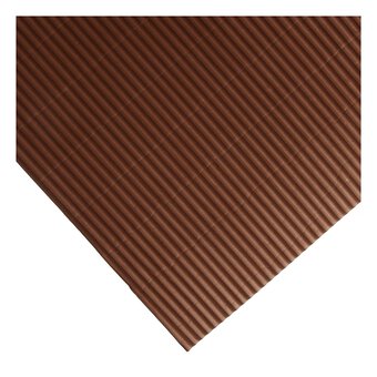 Brown Corrugated Foam Sheet 22.5cm x 30cm