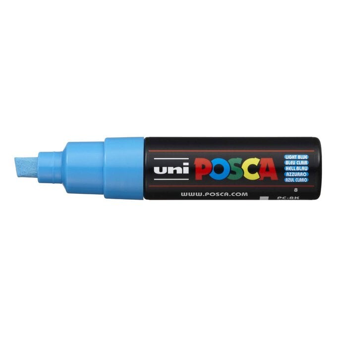 Uni-ball Light Blue Posca Marker PC-8K image number 1
