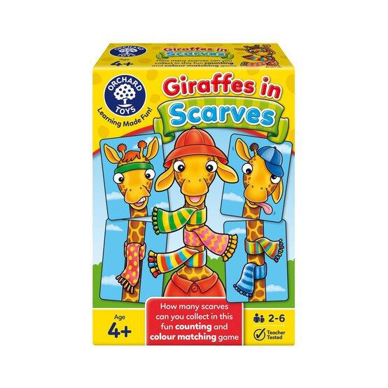 Orchard Toys Giraffes in Scarves image number 1