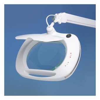 Lightcraft Wide Lens LED Magnifier Lamp with Dual Dimmer Function image number 5