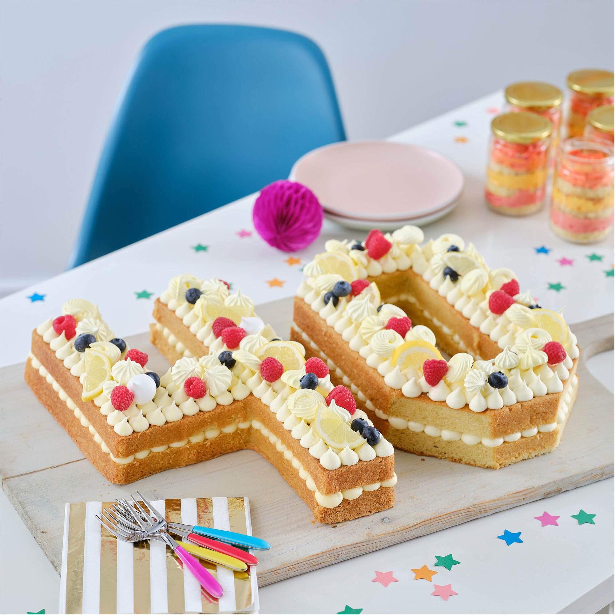 Wilton Countless Celebrations Number Letters Cake Pan Tray Tin Non-Stick Set 