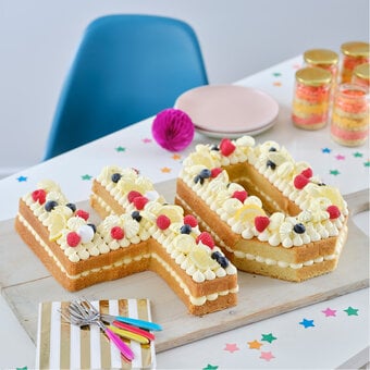 Wilton Countless Celebrations Letter and Number Cake Pan Set image number 9