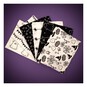 Black and White Halloween Fat Quarters 6 Pack image number 1
