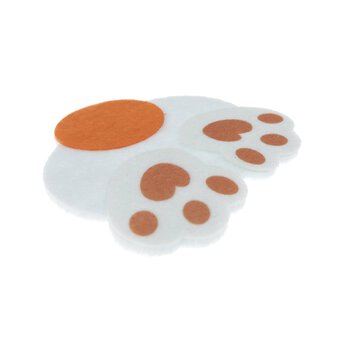 Felt Bunny Tails 4 Pack