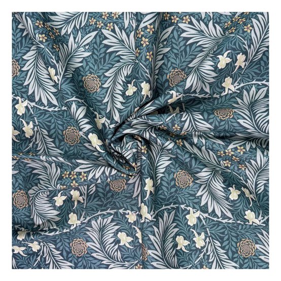 William Morris Larkspur Cotton Fabric by the Metre image number 1