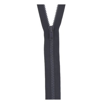 Milward Dark Navy Chunky Open-Ended Zip 75cm