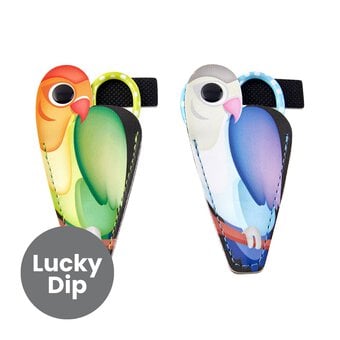 Assorted Parrot Embroidery Scissors 9cm