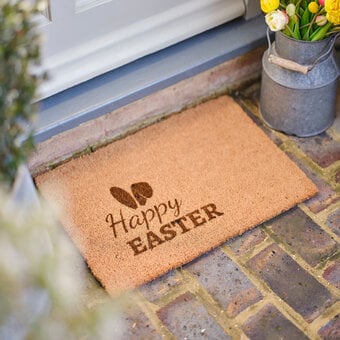 Glowforge: How to Create an Easter Doormat