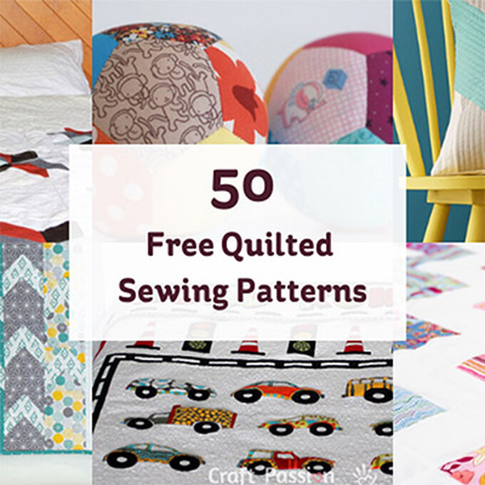 50 Free Quilting Patterns to Make | Hobbycraft