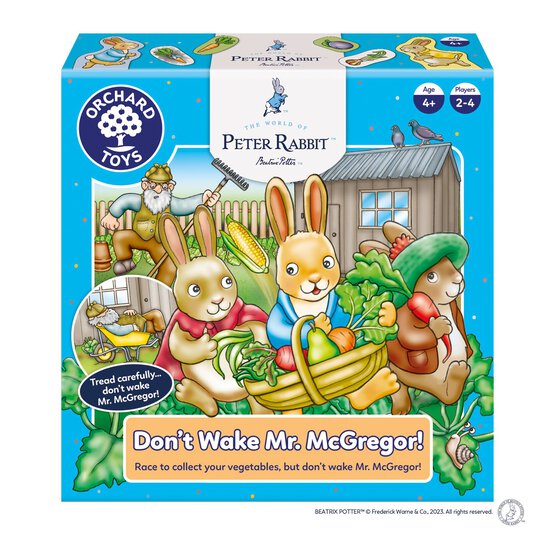 Orchard Toys Unisex Kids Green/Yellow Peter Rabbit Don’t Wake Mr. Mcgregor