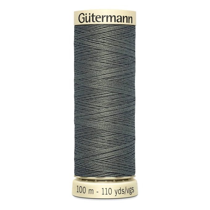 Gutermann Grey Sew All Thread 100m (635) image number 1