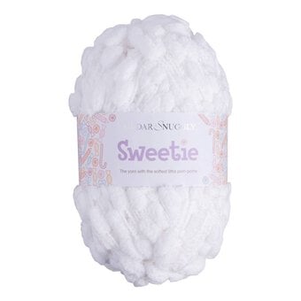 Sirdar White Snuggly Sweetie Yarn 200 g